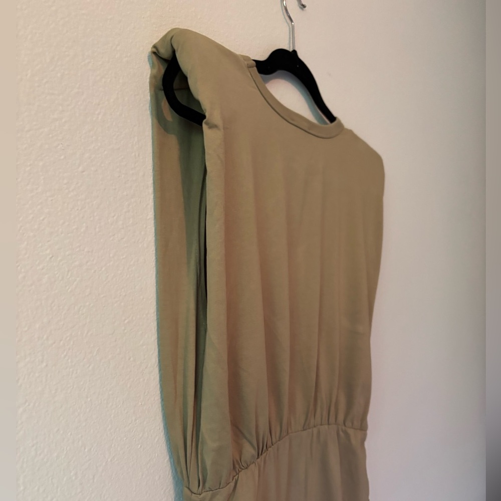Bardot Khaki Short Sleeve dress NWT - Picture 9 of 12